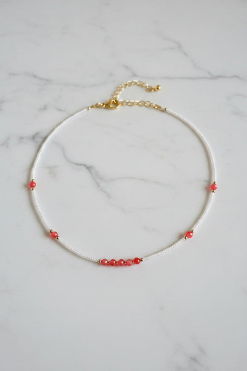 Coral Bloom Necklace