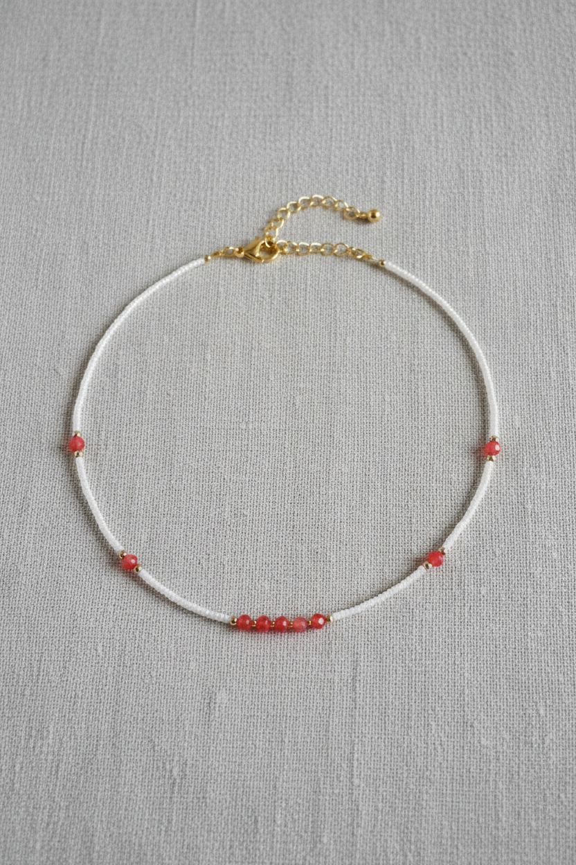 Coral Bloom Necklace