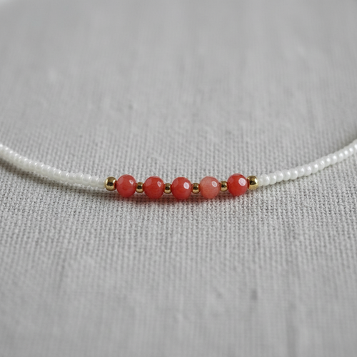 Coral Bloom Necklace