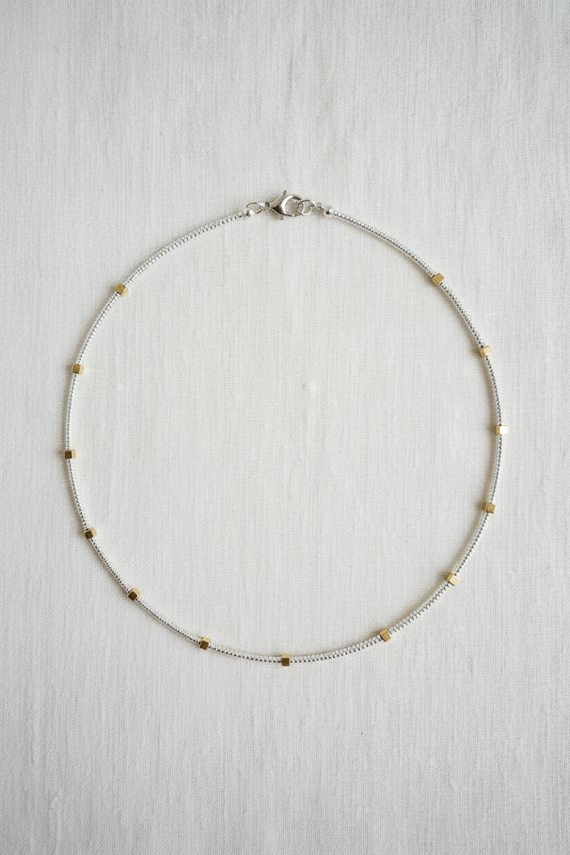 Gilded Thread Necklace