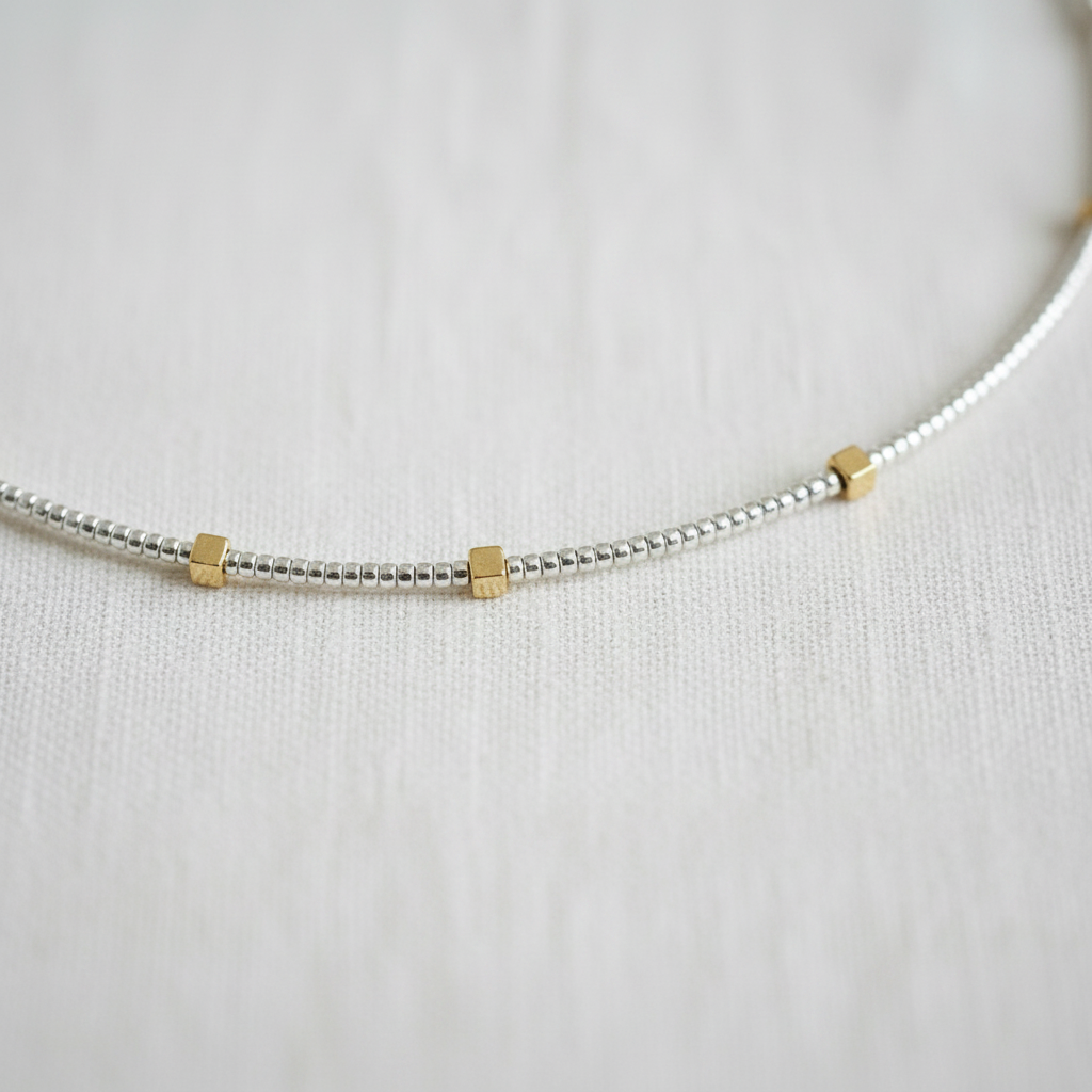 Gilded Thread Necklace