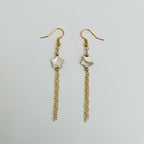 Shell Star Cascade Earrings