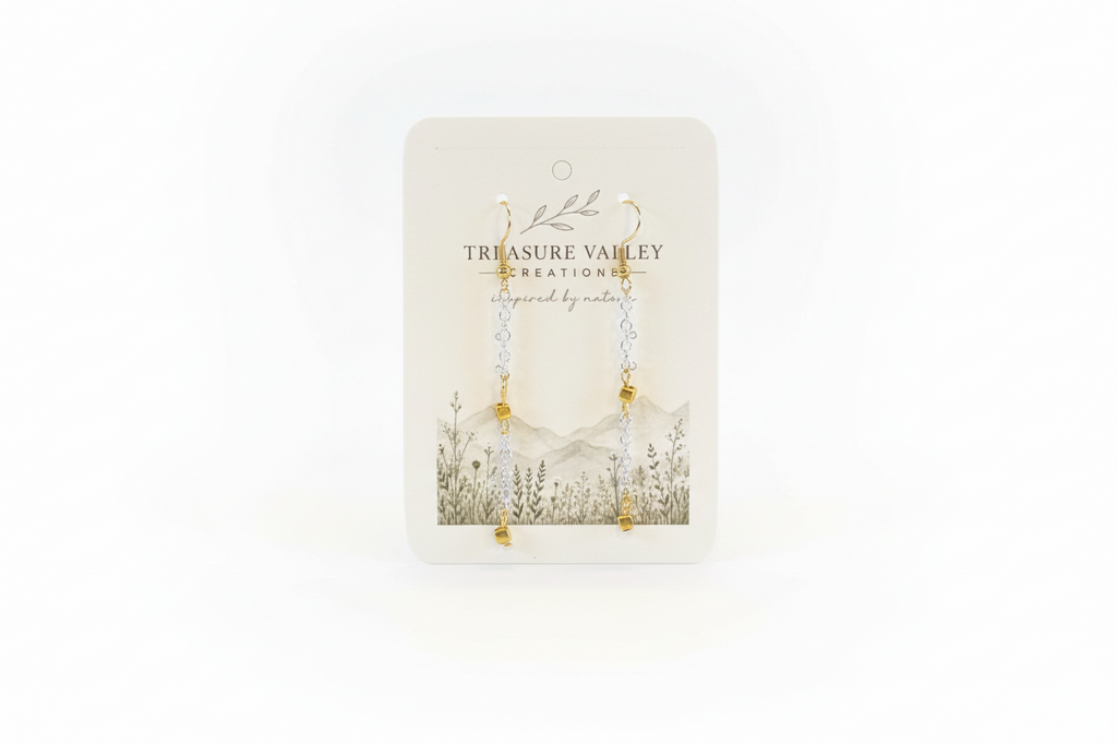 Mixed-Metal Chain Earrings | Silver & Gold Dangles