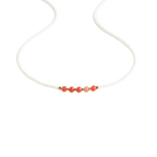 Coral Bloom Beaded Necklace