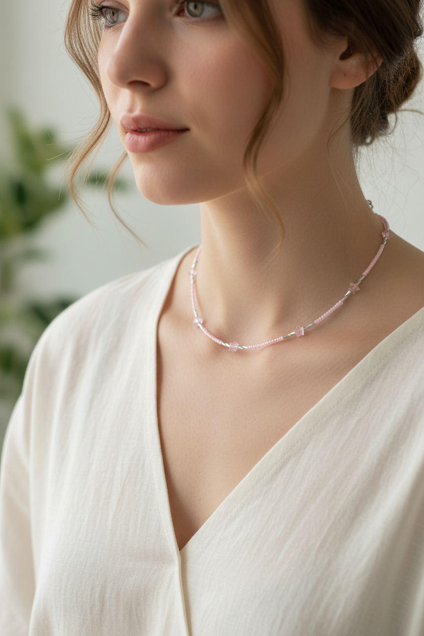 Rosy Skies Necklace