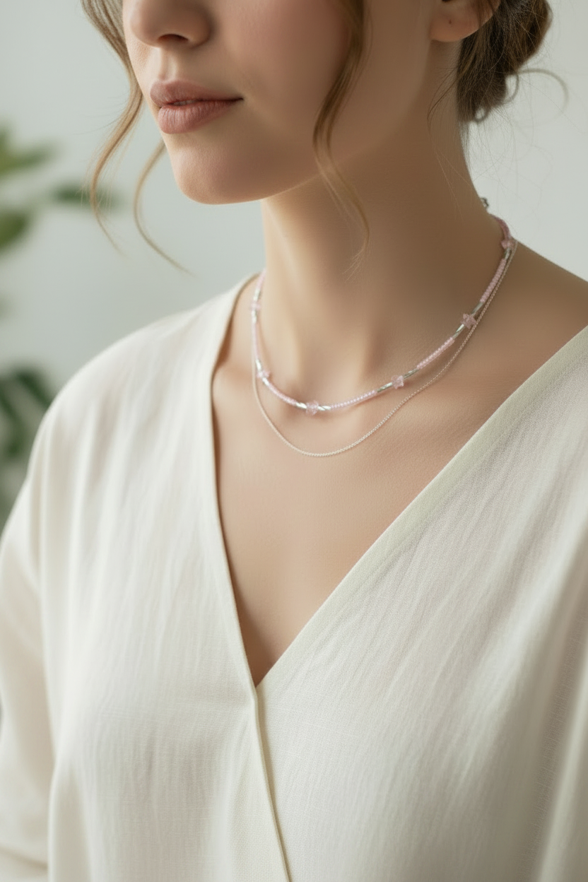 Rosy Skies Necklace